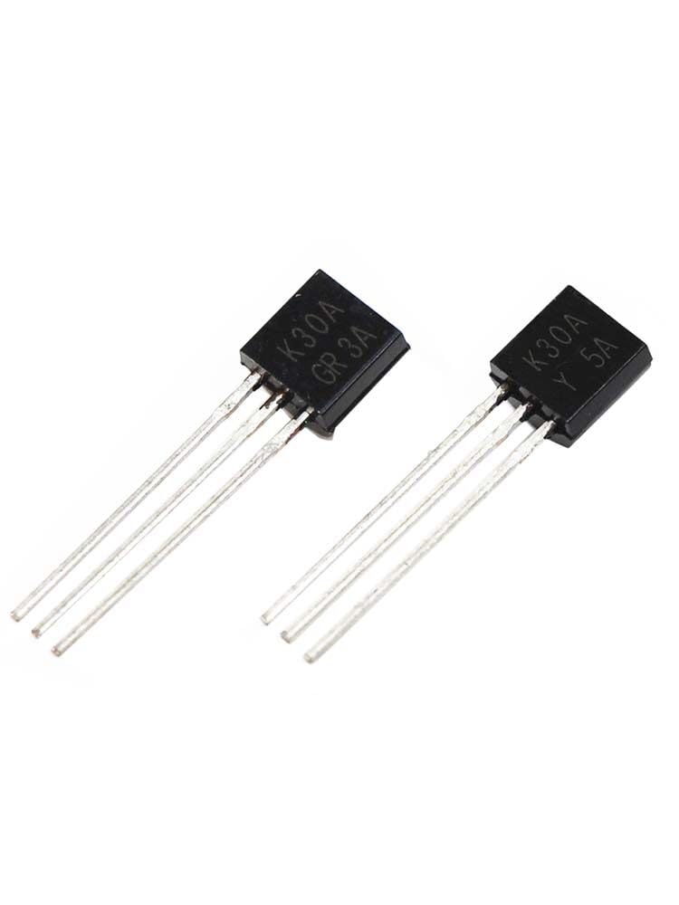 Amazon.co.jp: 50個 2SK30A-GR 2SK30ATM-GR TO-92 2SK30-GR K30A